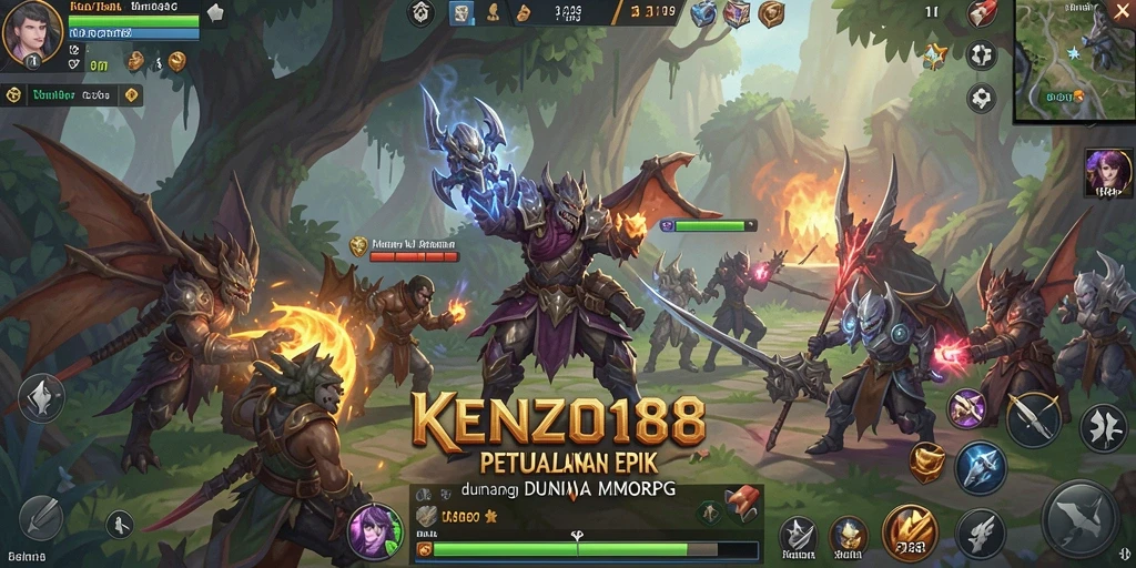 Gameplay seru dan interaktif di dunia KENZO188.